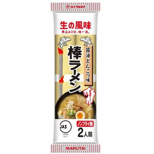 Marutai Soy Sauce Tonkotsu Ramen Stick [Stick Noodles 170g]