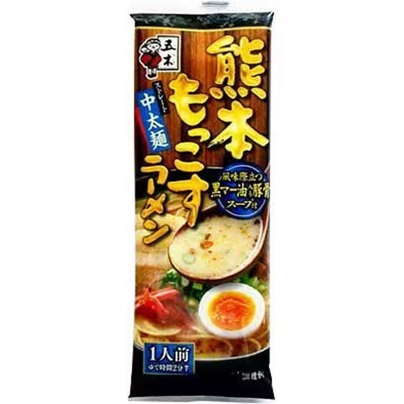 五木食品 熊本木鱼拉面 123g [条状方便面]