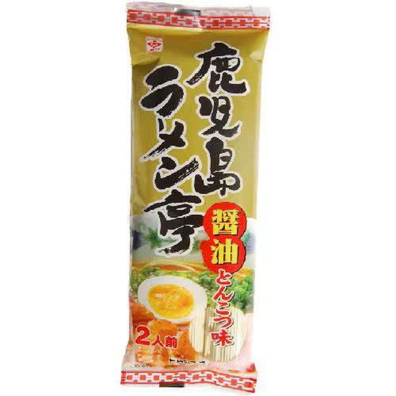 东食品 鹿儿岛拉面亭 酱油猪骨汤 2人份 159g [条状方便面]