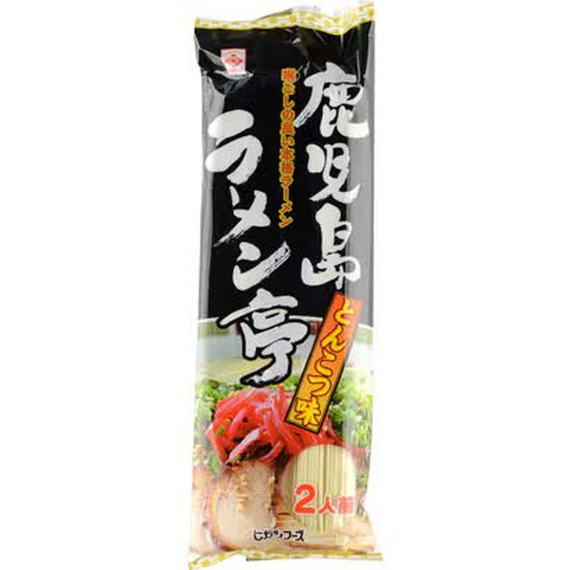 东食品 鹿儿岛拉面亭 猪骨汤味 2人份 160g [条状方便面]