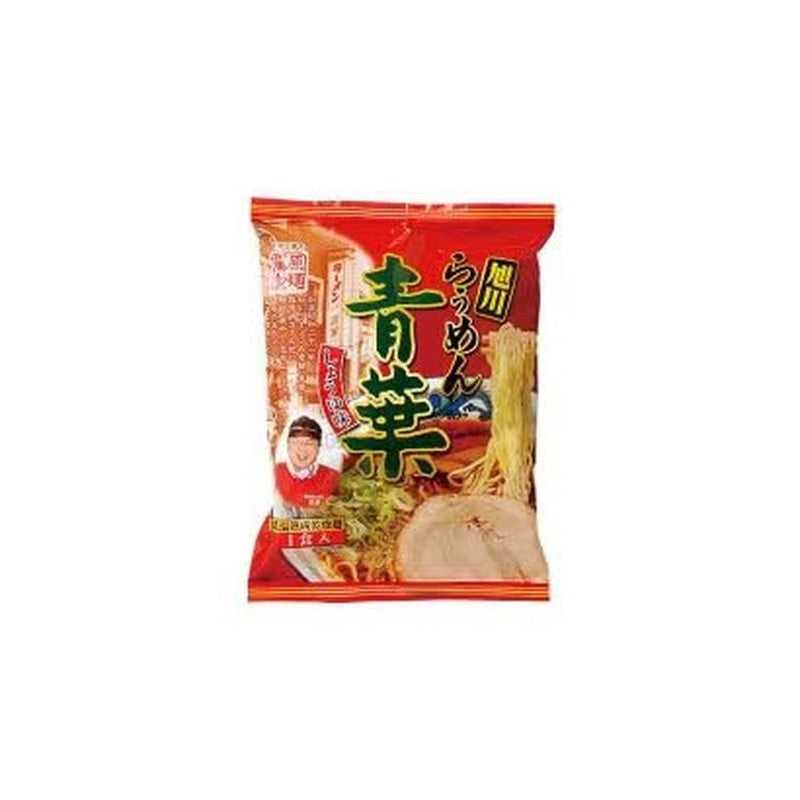 藤原制面 青叶酱油旭川拉面 114g