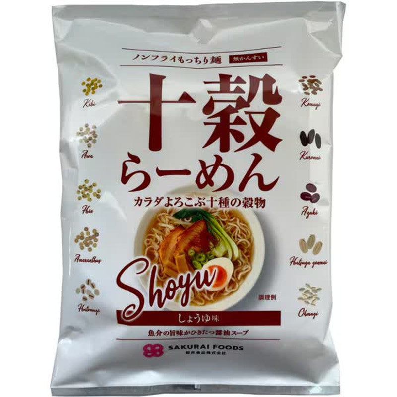 櫻井食品十穀拉麵 醬油口味 88g