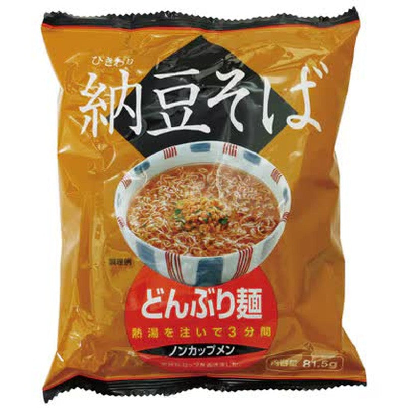 TOEI Foods Donburi Noodles Natto Soba 81.5g