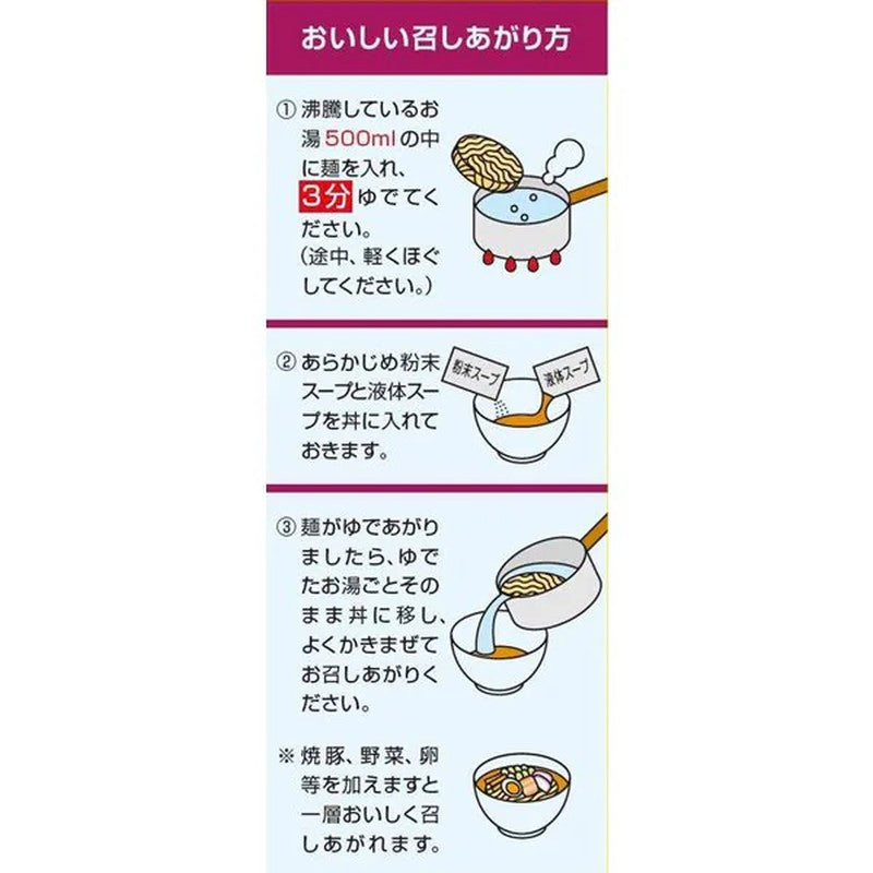 Toyo Suisan Maruchan Maruchan Seimen Pork Bone Soy Sauce Flavor 5 Meal Pack 101g x 5