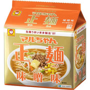 Toyo Suisan Maruchan Maruchan Seimen Miso Flavor 5 Meal Pack 108g x 5