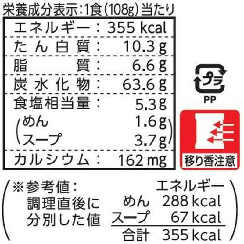 Toyo Suisan Maruchan Maruchan Seimen Miso Flavor 5 Meal Pack 108g x 5