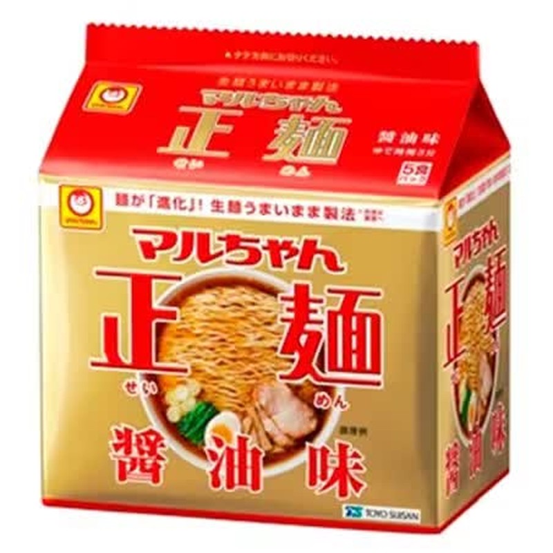 Toyo Suisan Maruchan Maruchan Seimen Soy Sauce Flavor 5 Pack 105g x 5