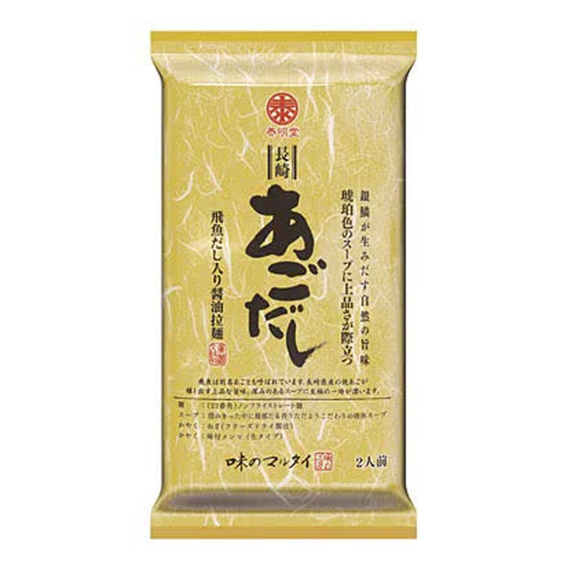 Marutai 飛魚醬油拉麵 248g [條狀麵條]
