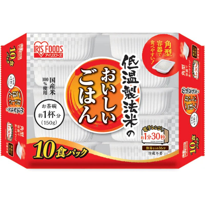 “Iris Foods 用低温加工大米制成的美味米饭