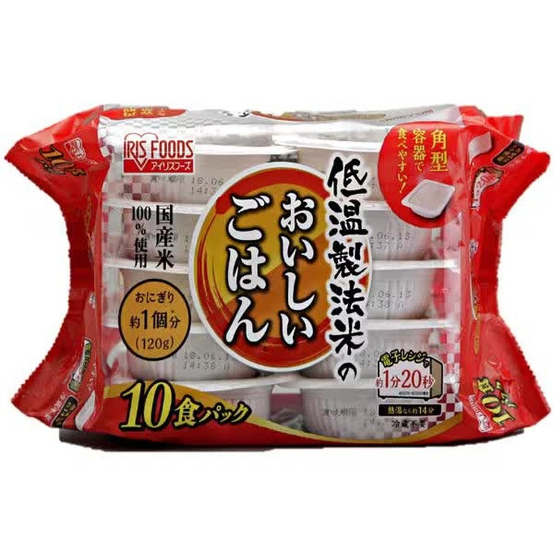Iris Foods 低温加工大米制成的美味米饭