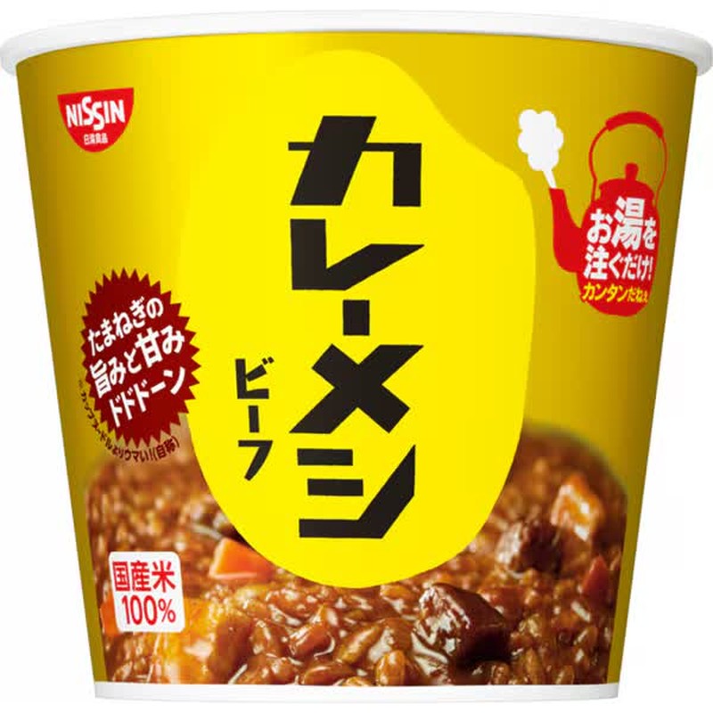 Nissin Foods 日清咖喱目牛肉 107g [杀菌]
