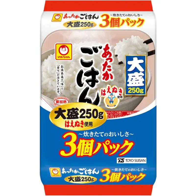 东洋水产丸ちゃん暖饭 大 (250g x 3包) 750g