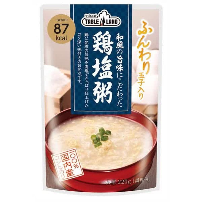 日式高原鸡盐粥 220g