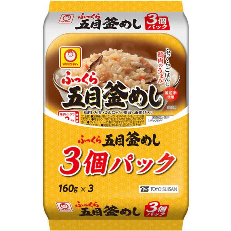 Toyo Suisan Maruchan Fluffy Gomoku Kamameshi 3-pack 160gX3