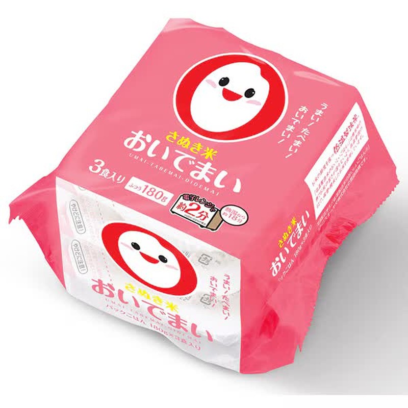 香川縣農業合作社 Oidemai 包裝米 180g x 3P