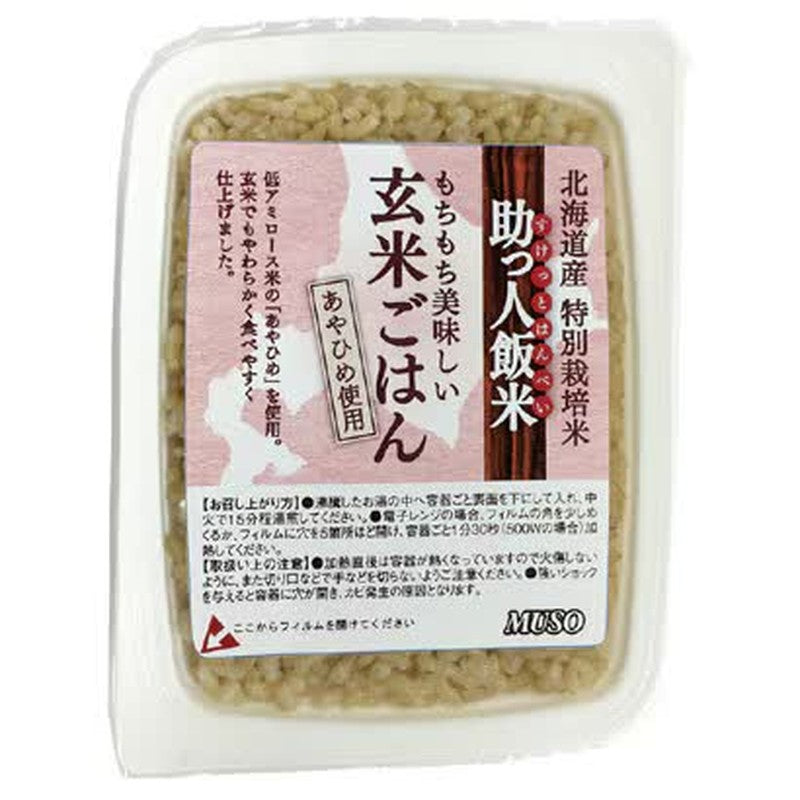 Muso Helper Rice 糙米 160g