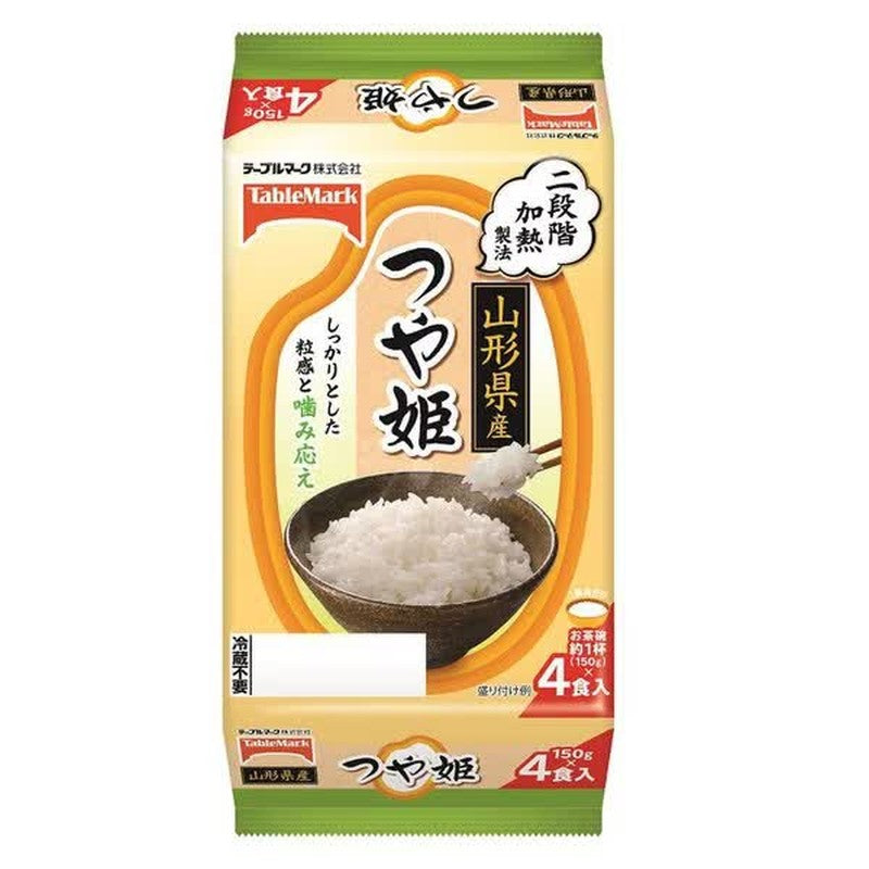 餐桌标记 山形县 艳姬 (分装) (150g x 4餐) 600g [米包]