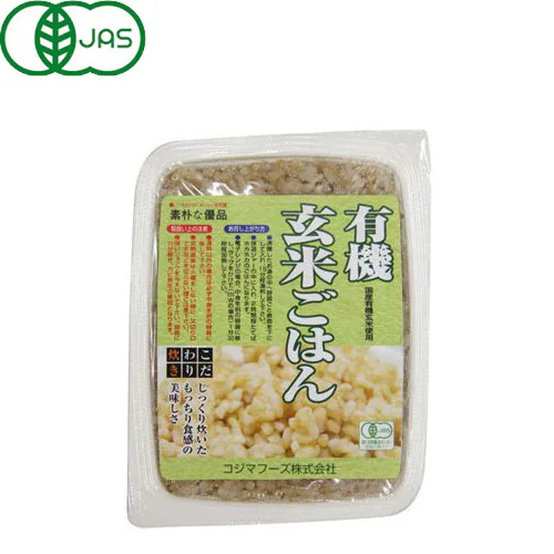 小岛食品有机糙米 160g