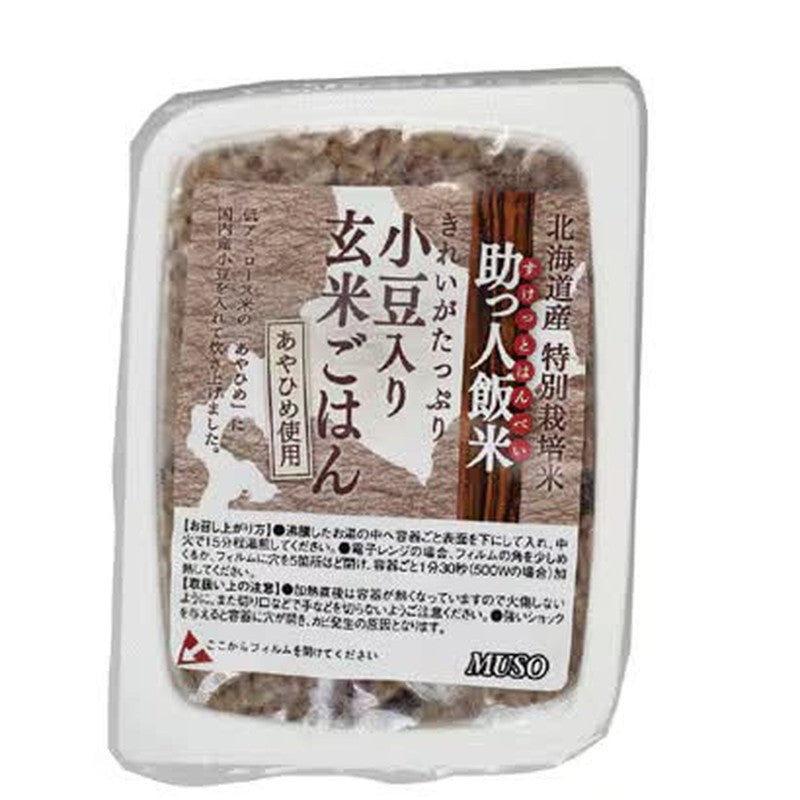 Muso Helper Rice 红豆糙米 160g
