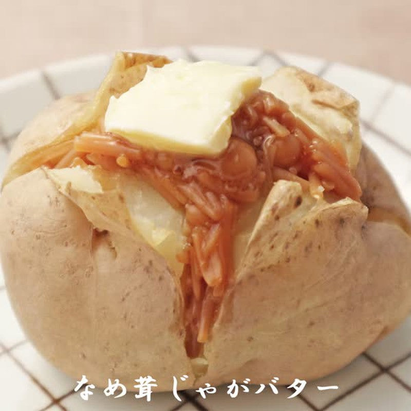 Tableland 100% Japanese Enoki Mushrooms, Lightly Salted Nametake Mushrooms (60%) 390g