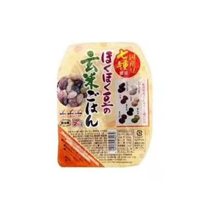 Echigo Seika Brown Rice with Fluffy Beans 150g [Retort Rice]