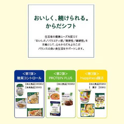 Body shift Carbohydrate control Chinese style porridge