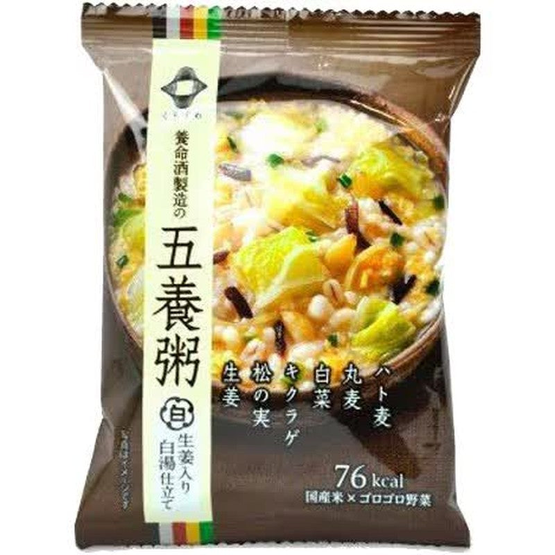 Yomeishu Manufacturing Kurasuwa Goyogayu White Gorge with Ginger, 1 piece [Freeze-dried]