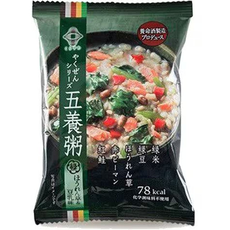 Yomeishu Manufacturing Kurasuwa Goyogayu Green Spinach & Soy Milk Flavor 1 pc [Freeze-dried]