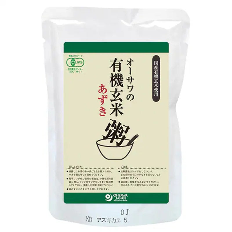 Ohsawa日本 Ohsawa 有机糙米红豆粥 200g [有机糙米]