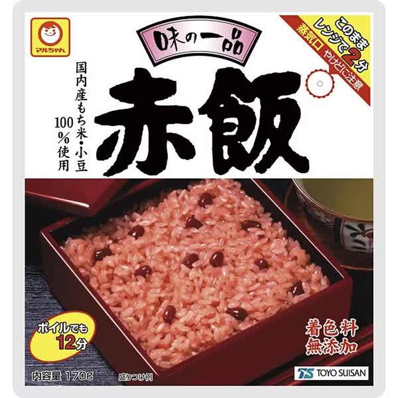 RUIちゃん商品 Toyo Suisan Maruchan Aji no Ippin Sekihan 170g – FOOD COME COME