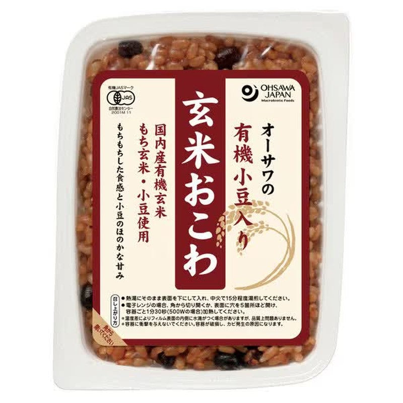 Ohsawa Japan 2461 [Ohsawa有機紅豆糙米160克]