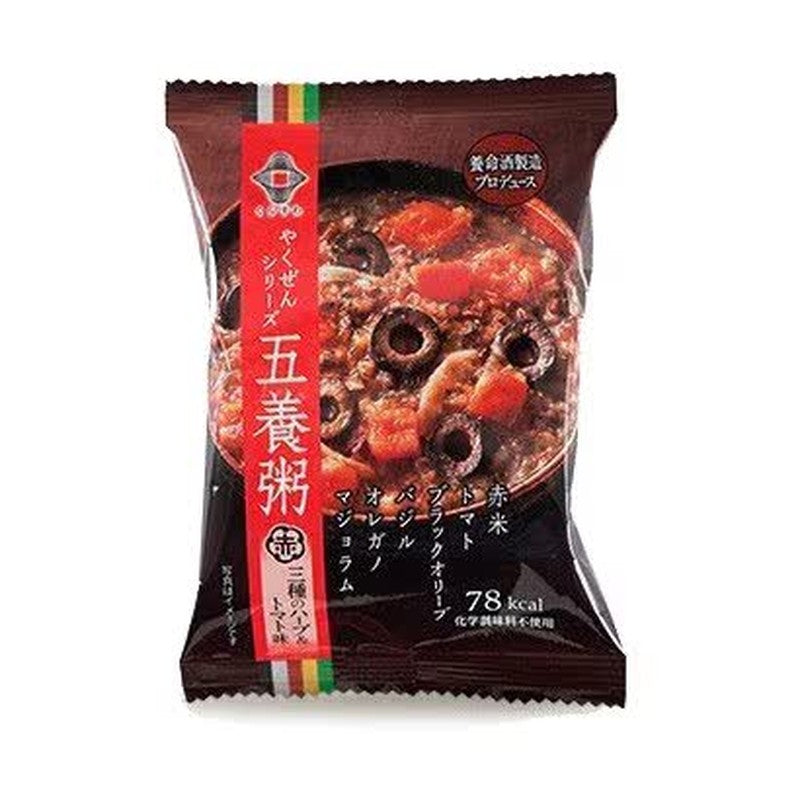 Yomeishu Manufacturing Kurasuwa Goyogayu Red Three Herbs & Tomato Flavor 1 pc [Freeze-dried]