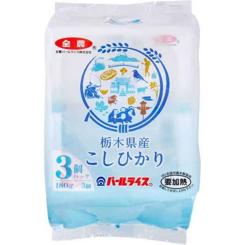 珍珠米米包栃木县越光180g x 3包