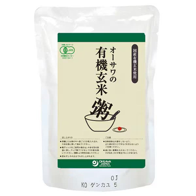 Ohsawa 日本 Ohsawa 有机糙米粥 200g [有机糙米制成]