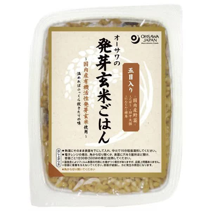 Ohsawa Japan 2301 [Ohsawa 发芽糙米 (含混合配料) 160g]