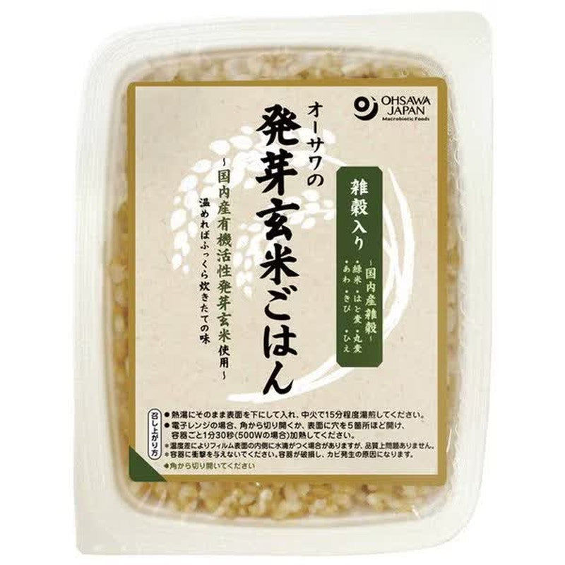 Ohsawa Japan 2302 [Ohsawa 发芽糙米（带米）160g]