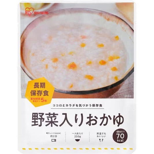 Iris Foods Vegetable Rice Porridge Pouch