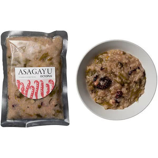 Morning Gourmet Octopus Porridge Vegetable Stock Salt Flavor