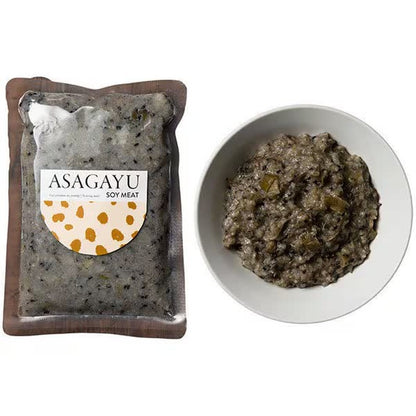 Asagayu soy meat porridge with soy milk and sesame flavour