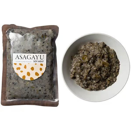 Asagayu soy meat porridge with soy milk and sesame flavour