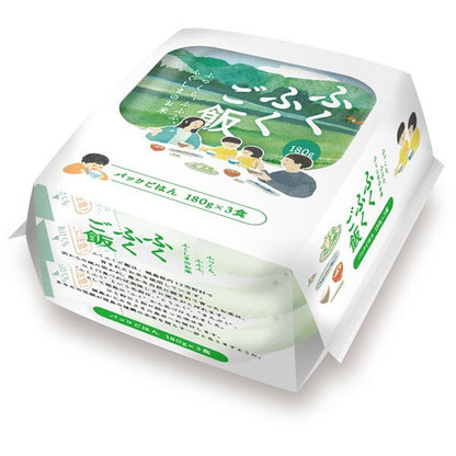 Somaya Fukufuku Gohan Packed Rice 180g x 3