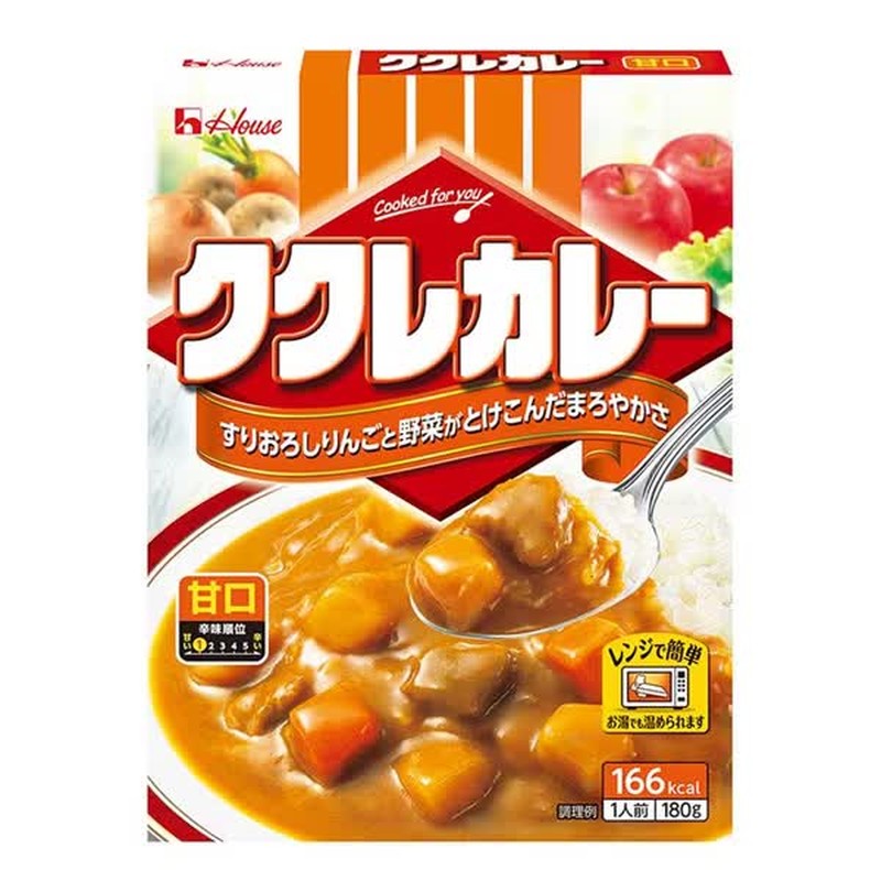 House Foods Kukure Curry Mild 180g [Ready-made curry]