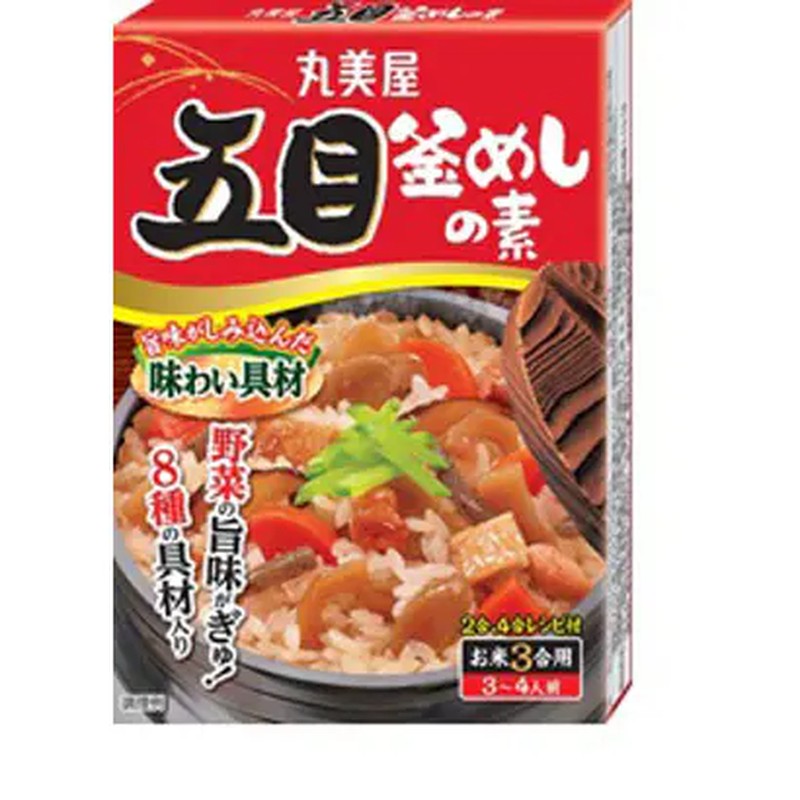 Marumiya Gomoku Kamameshi Sauce 147g