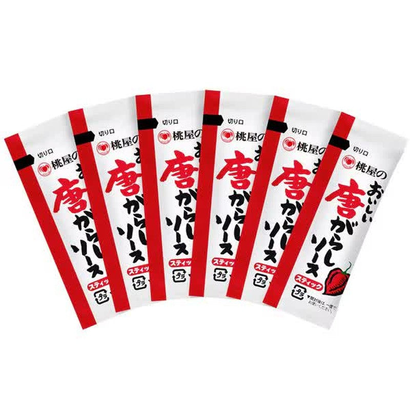 桃屋美味辣椒酱条 6支装 42g (7g x 6支)