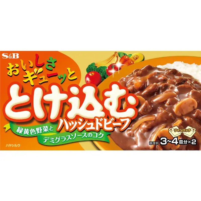 S&amp;B Foods 美味牛肉碎 140g [Stew Roux]