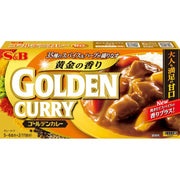 S&amp;B 食品金咖喱 淡味 198g [咖喱酱]