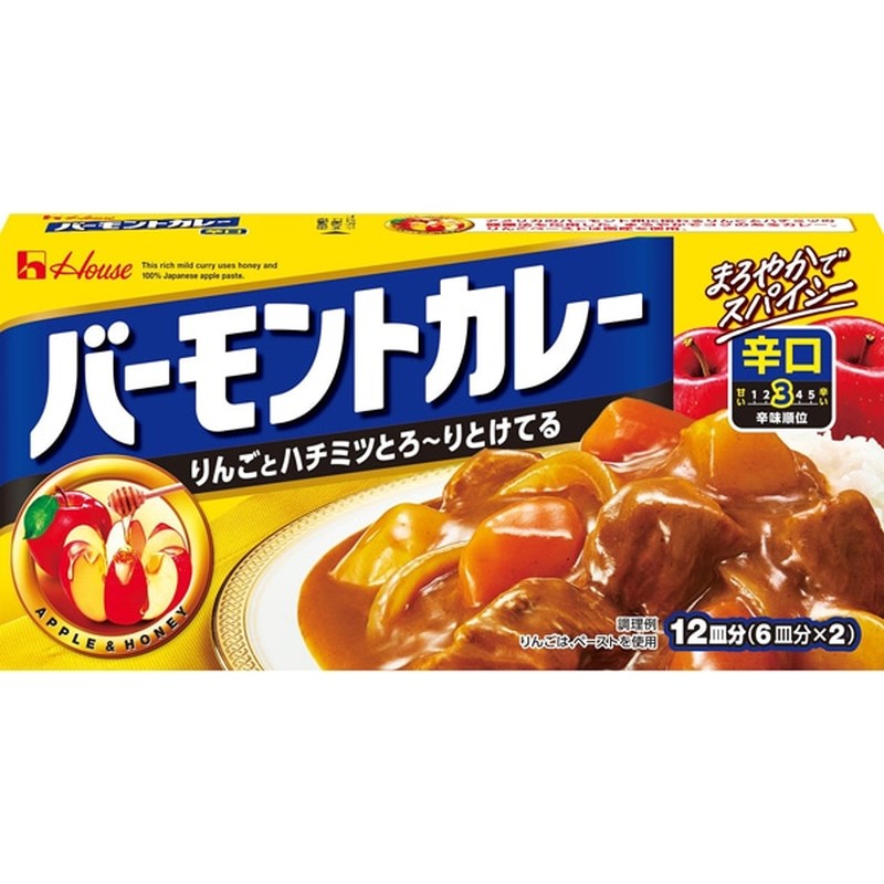 House Foods 佛蒙特咖喱 辣味 230g [咖喱酱]