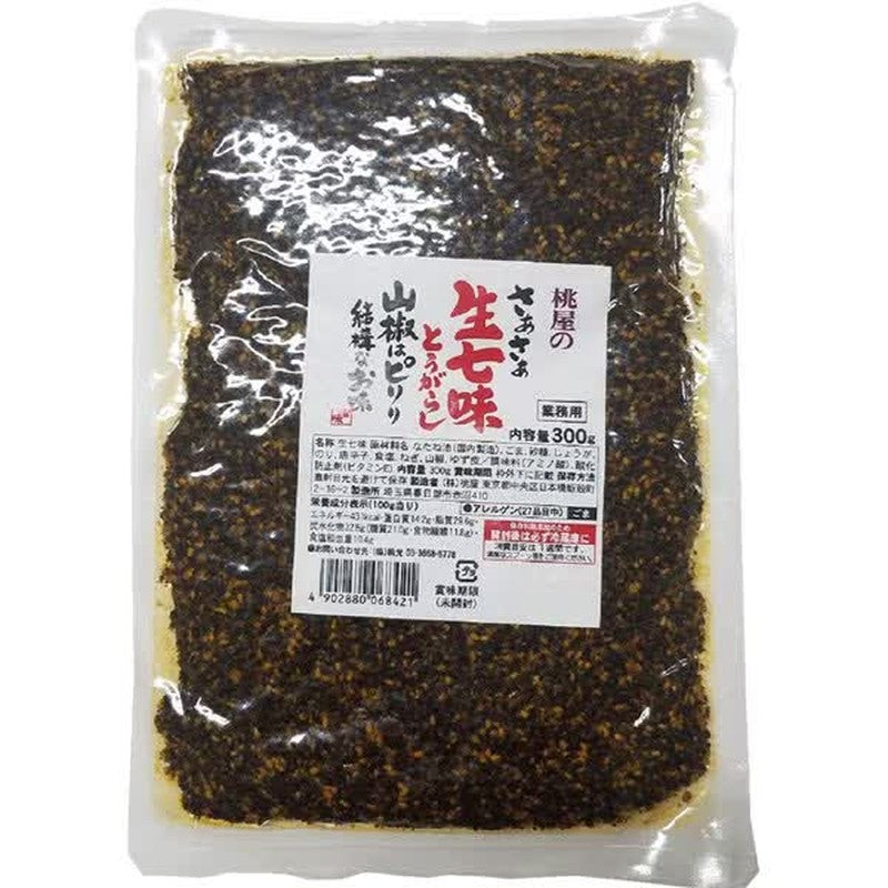 桃屋Sasasa生七味辣椒辣椒辣味十足商用300g