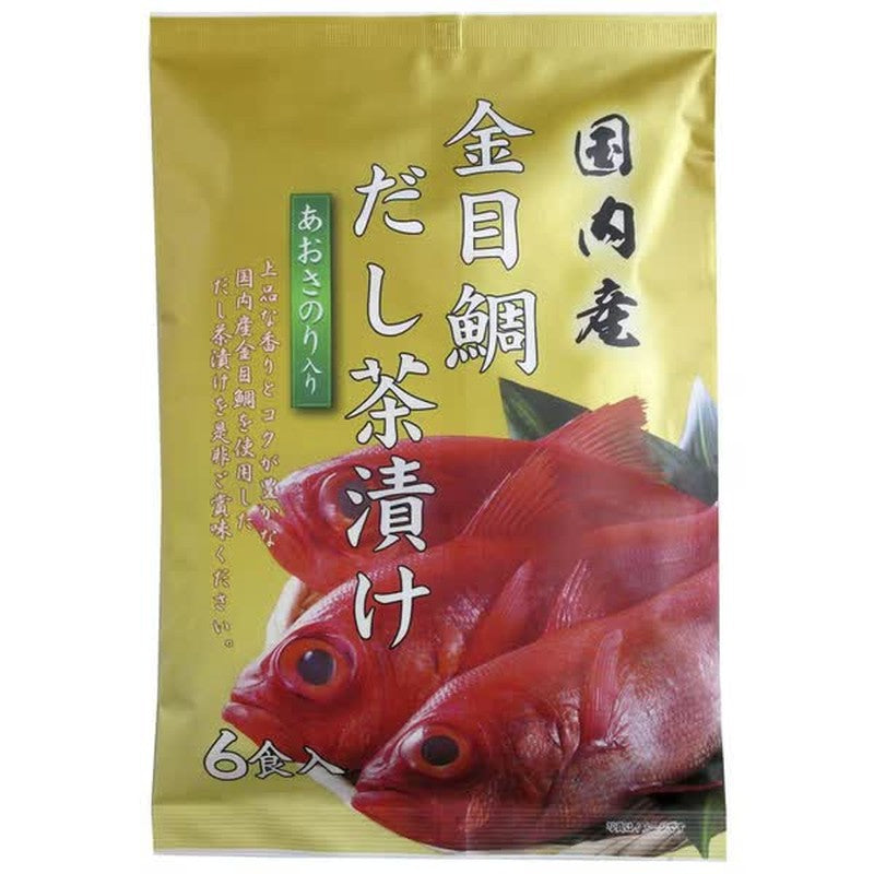 Hagi no Shokuhin Ocha no Maruko Hagi no Shokuhin Kinmedai Dashi Ochazuke (7g x 6 servings) 42g