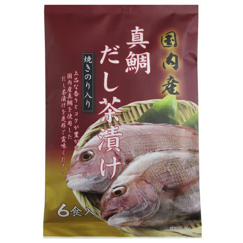 萩食品 Ocha no Maruko 萩食品 红鲷鱼高汤茶泡饭 (7g x 6 份) 42g